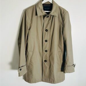 Banana Republic Men’s Classic Beige Raincoat Jacket Size Small